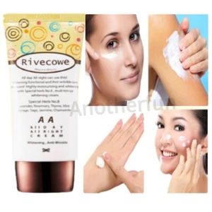 Rivecowe Skin care Make up base face Whitening AA Cream Anti Wrinkle 40ml Korean - Picture 1 of 7