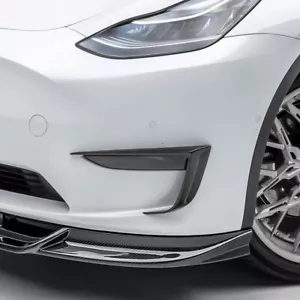 Vorsteiner Aero Add On Bumper Flares Carbon Fiber 2x2 Glossy Fits Tesla Model Y - Bild 1 von 12