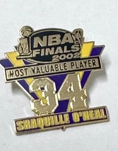 Shaquille O'Neal Pin 2002 NBA Finals MVP - Bild 1 von 3