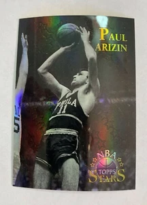 1996 Topps Stars Finest Refractor #3 Paul Arizin - Bild 1 von 2