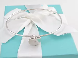 NUOVO TIFFANY & CO ARGENTO MODERNO CUORE DIAMANTE PICASSO BRACCIALE BRACCIALE POCHETTE - Foto 1 di 5