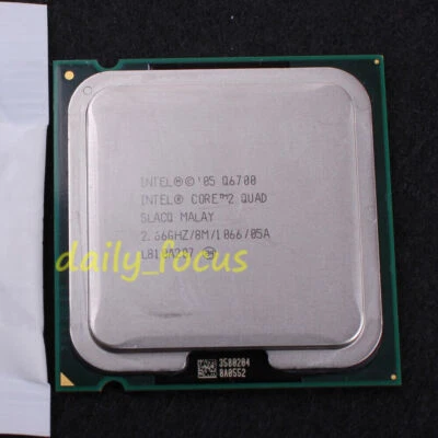 Intel Core 2 Quad Model Q6700 SLACQ 2.66 GHz HH80562PH0678MK CPU LGA 775 1066MHz - Image 1 of 2
