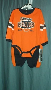 Chicago Bears Baby 2 Pc Set Bodysuit & Pants Sz 3-6 Months NEW NFL Toddler - Picture 1 of 3