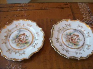 Platillos/platillos antiguos del desierto de China de triple corona. Llamativo - Imagen 1 de 9