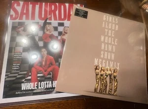 Girls Aloud The Whole Damn Show Megamix Ltd Edition Clear Vinyl W/Saturday Mag! - Imagen 1 de 5