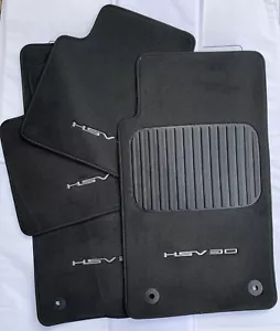 HSV VF GEN-F2 ' HSV 30 ' CLUBSPORT CARPET FLOOR MATS x4 FRONT & REAR GENUINE NEW - Picture 1 of 1