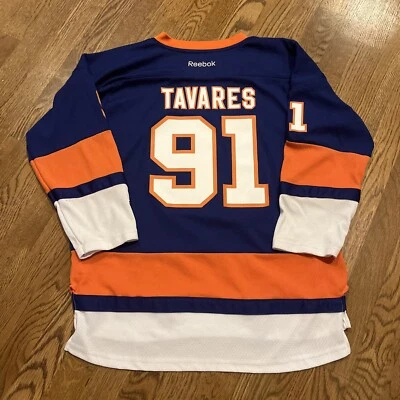 New York Islanders Tavares jersey kids size L/XL Reebok blue - Image 1 of 4