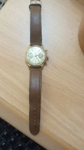 DOLLAR CHRONOGRAPH UHR - KAL 210 - KAM - REPARATURBEDÜRFTIGE UHR - Bild 1 von 14