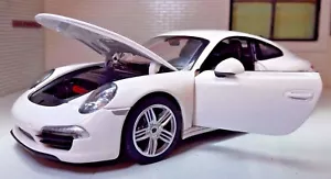 Modellino auto pressofuso scala 1:24 Porsche 911 Carrera S dettagliato Rastar G LGB 56200 - Foto 1 di 8