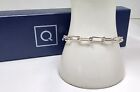 QVC Italian Silver Fancy Link Bracelet 12.4 Grams TW