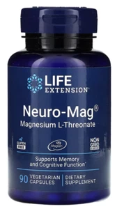 Life Extension Neuro-Mag® Magnesio L-Treonato, 90 capsule - Foto 1 di 2