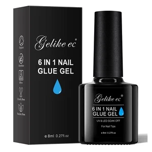 Nagelkleber 8ML Stark für Kunstnägel UV Licht gelbasierte Haftung - Bild 1 von 11
