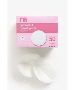 Mothercare Comfort Fit Disposable Breastfeeding Pads - Pack of 50 - Picture 1 of 1
