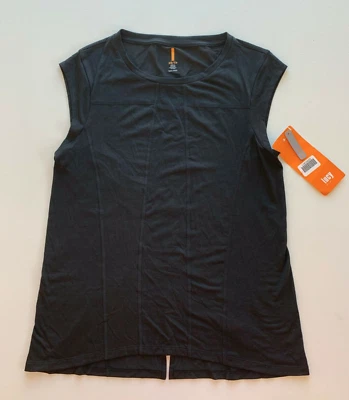 Camiseta deportiva Lucy Ease SS para mujer en negro talla XS - NUEVA Foto 1 de 4