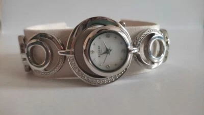 Regent Stainless Steel Watch Elegant with Zirconia Jewelry Modern 7838409052 - Image 1 of 4