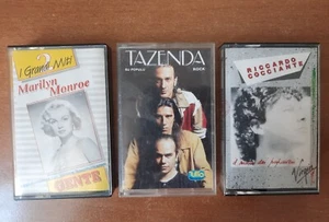 MC ๐ถ musicassette vintage Riccardo Cocciante, Tazenda, Marilyn Monroe ๐ถ scegli - Foto 1 di 11