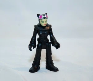 Imaginext DC Super Friends CATWOMAN figure Gotham City Center purple goggles - Picture 1 of 7