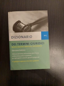 Germano Palmieri DIZIONARIO DEI TERMINI GIURIDICI BUR Dizionari - Imagen 1 de 4