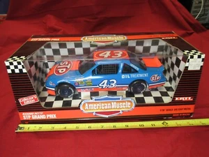Richard Petty STP GRAND PRIX #43 Die Cast Metal Car! 1/18” Scale! NEW! - Picture 1 of 11
