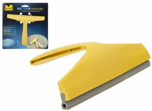 Pet Hair Remover Rubber Wiper Easy Cleaning Any Fur From Drape, Sofas, Carpets - Picture 1 of 6