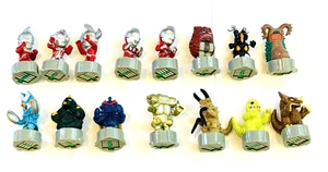 Japanese mini Ultraman & Monster  15pc set Ultra Man  BANDAI Pre-owned - Picture 1 of 4
