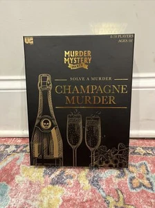 Murder Mystery Party~Solve A Murder~Champagne Murderer With Party Planner Guide! - Picture 1 of 3
