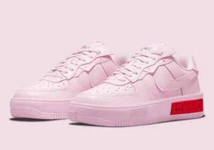 NEW Nike Air Force 1 LOW Valentines Day Pink FOAM RED SIZE 6.5 RARE FAST SHIP - Picture 1 of 8