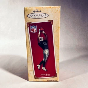 2003 Jerry Rice Raiders Hallmark Keepsake Holiday Ornament Collector's Series - Bild 1 von 8