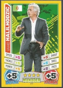 TOPPS MATCH ATTAX BRASIL 2014 COPA DEL MUNDO - #273 - ARGELIA - VAHID HALILHODZIC - Imagen 1 de 1