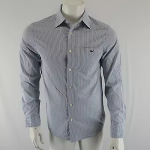 Vineyard Vines On The Go Performance Langarm Hemd mit Knopfleiste Herren XS gestreift - Bild 1 von 7