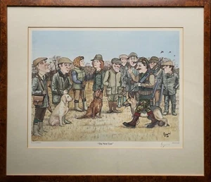 ''The New Gun'' Large Exquisite Signed Original Shooting Print By Bryn Parry - Picture 1 of 18