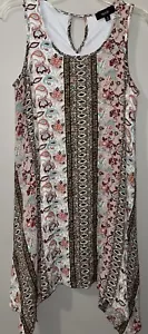 Naif Brand Damen ärmellose Boho Paisley Tunika / Minikleid Größe S - Bild 1 von 3