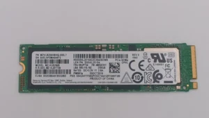 Samsung SSD 256GB 00UP734 M.2 2280 PCIe Gen3 x4 NVMe MZVLB256HBHQ SED Opal Solid - Picture 1 of 6
