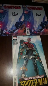 MILES MORALES SPIDER-MAN #7 2ND PTG + #2 x2 MARVEL COMICS - Picture 1 of 9