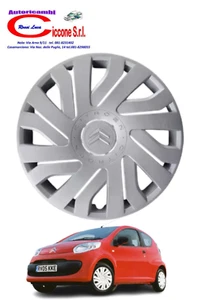 Set 4 Copricerchi Coppe Borchie Ruota 14'' per Citroen C1 C2 NEMO C3 - Photo 1/2
