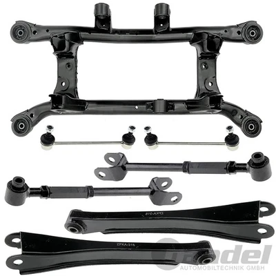 Wishbone + axle carrier rear axle for Hyundai Tucson JM 4x4 Kia Sportage II JE - Image 1 of 4