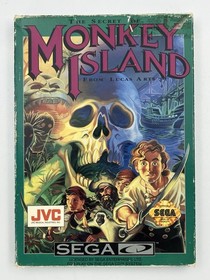 The Secret of Monkey Island Sega CD 1992 CIB Complete Tested & Working