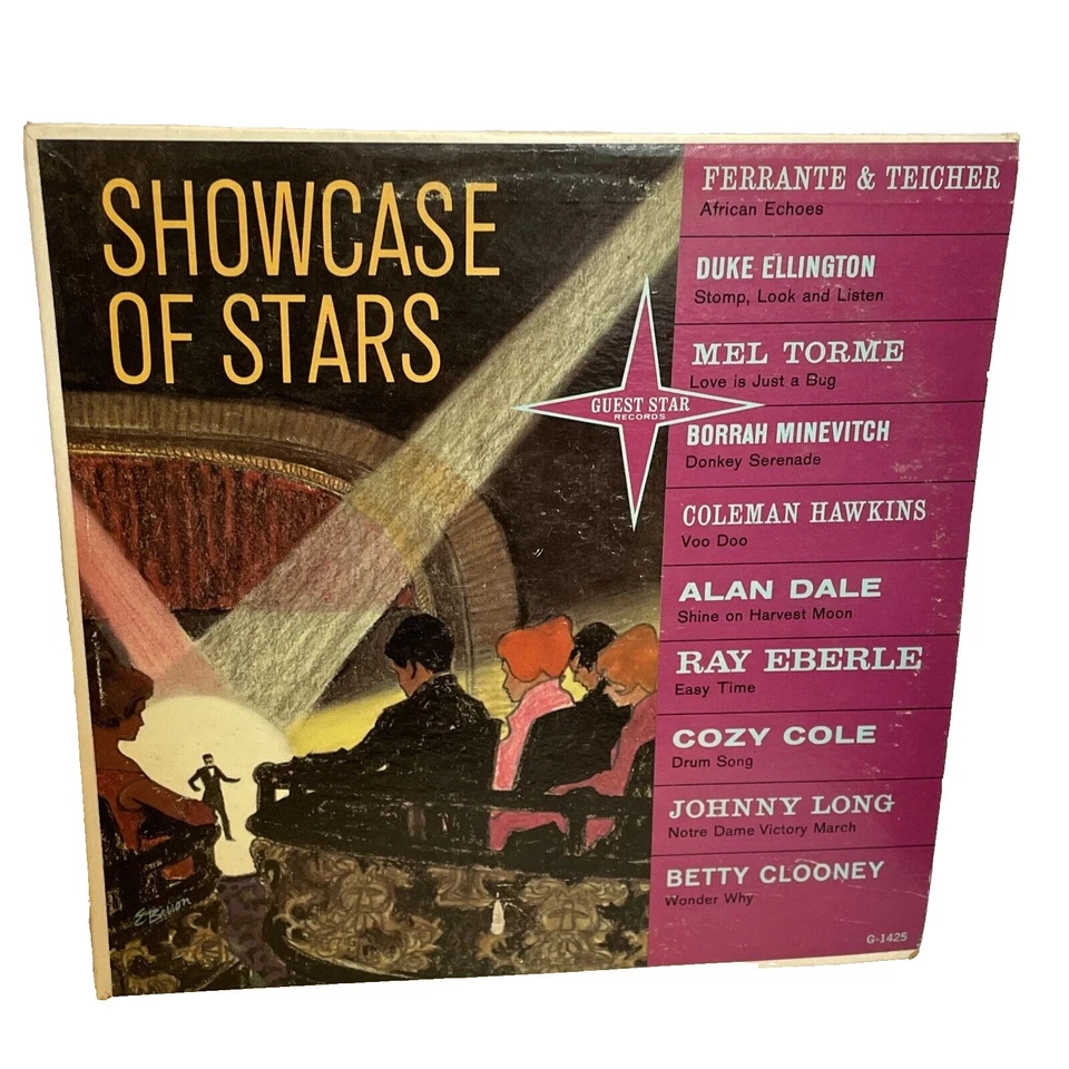 Showcase Of Stars Vol. II (Vinyl, 1968) Guest Star G 1425 VG+ LP Record Album - Image 1 of 1