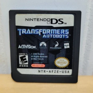 Transformers Autobots Nintendo DS Video Game Cartridge 2007 Hasbro Authen - Picture 1 of 2