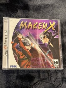 Maken X (Sega Dreamcast, 2000) Complete CIB W Reg - Tested - Authentic
