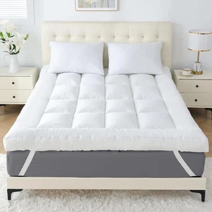 SHOUREN Coprimaterasso in Memory Foam 4 Pollici Queen - Cuscino Extra Morbido - Foto 1 di 7