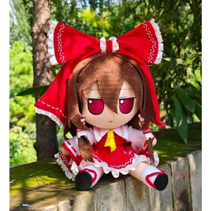 Anime Touhou Project Hakurei Reimu 20 cm Plüsch Deko Spielzeug Puppe Figuren Geschenk - Bild 1 von 18