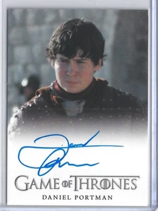 Game of Thrones Staffel 4 Autokarte Daniel Portman als Podrick Payne STC - Bild 1 von 2