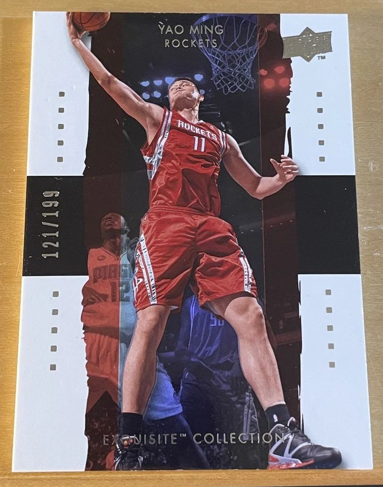 2009-10 Upper Deck Exquisite Collection Yao Ming Base /199  - Image 1 of 2