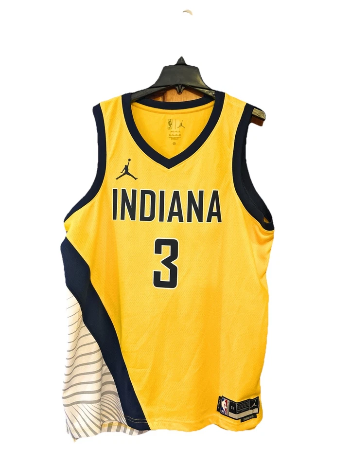 Chris Duarte Indiana Pacers Nike Jordan Jersey Size XLarge (C7)