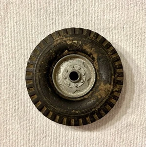 1950's Smith Miller M.I.C. Rubber Tire & Wheel Hub Original Tire - Picture 1 of 4