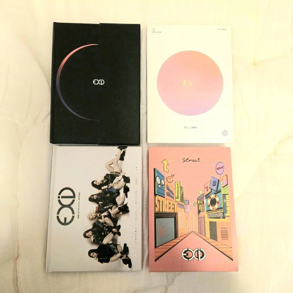 EXID 4CD Set K-Pop Artist Elly Solji Hani Hyerin 2nd Mini Album Foto 1 de 4