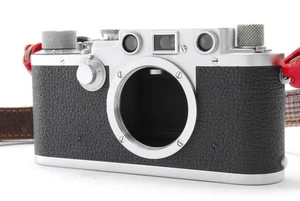 Leggi [QUASI NUOVO] Leica IIIf fotocamera a telemetro quadrante rosso pellicola 35 mm 3f dal GIAPPONE - Foto 1 di 20