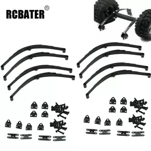 RCBATER 8 Stück Federn Stahl Blatt Typ Aufhängung für RC4WD D90 1/10 RC Crawler USA - Bild 1 von 6
