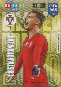 Panini ADRENALYN FIFA 365 2020 CRISTIANO RONALDO LIMITIERTE EDITION - PORTUGAL - Bild 1 von 1